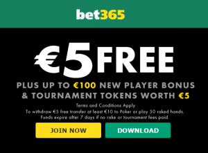 bet365 poker bonus code existing customers
